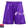 David Luke Shadow Stripe Shorts (Purple) Thumbnail